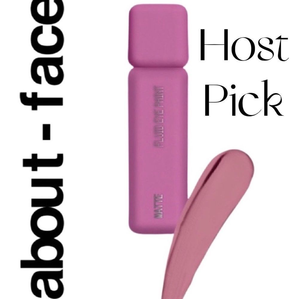 About-Face Matte Fluid Eye Paint • Pigment Saturated Eye Color • NIB